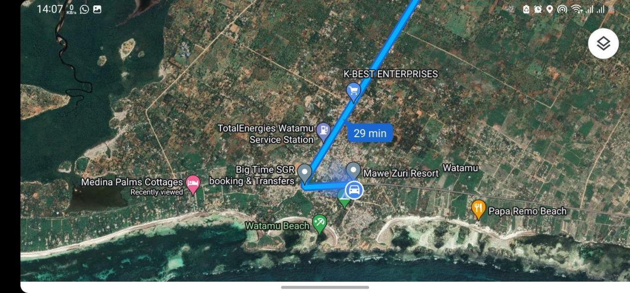 Ocean Breeze Homes Watamu 3 Bedroom Free Wi-Fi And Parking Exterior foto